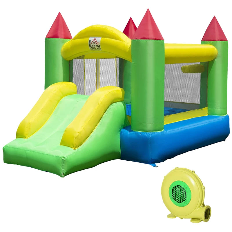 Colorful Nylon Inflatable Bouncy Castle – Perfect for Indoor and Outdoor Fun