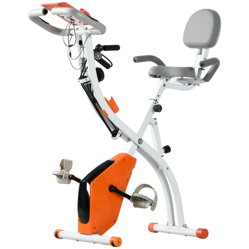 Magnetic Resistance Exercise Bike – 2-in-1 Foldable Design