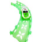 Glow in the Dark Multi-Level Race Track Set 35 Pcs Rc Remote Control Car for Kids Toy Game