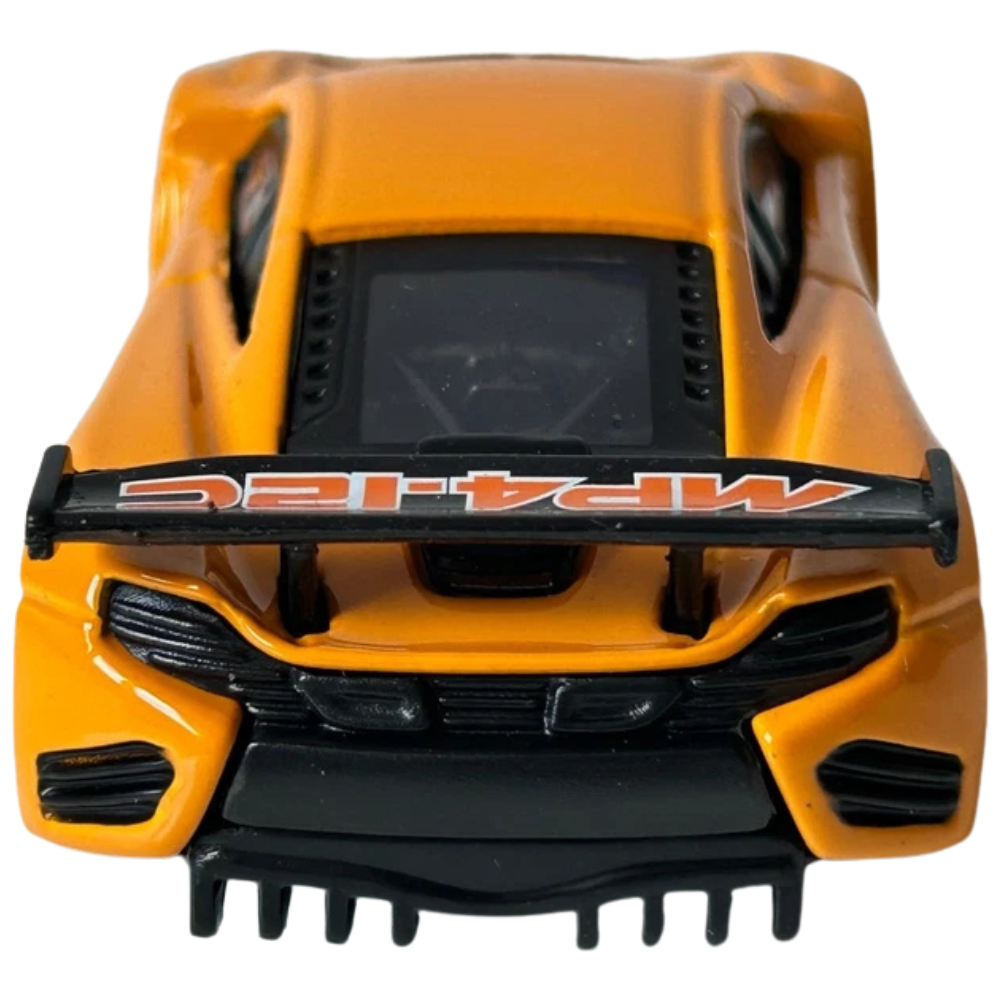 Bburago Mclaren 12c Gt3 Orange Diecast British Racing Car Model Toy 1:43 Scale Collectible