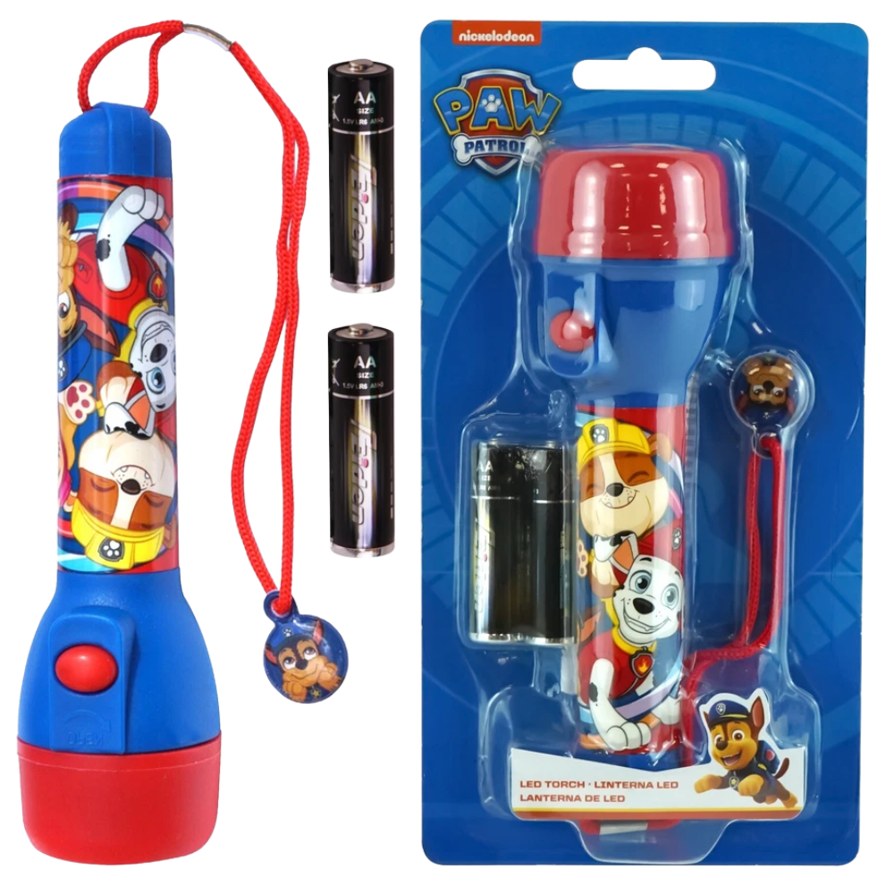16cm Kids LED Flashlight Torch Long Range Searchlight