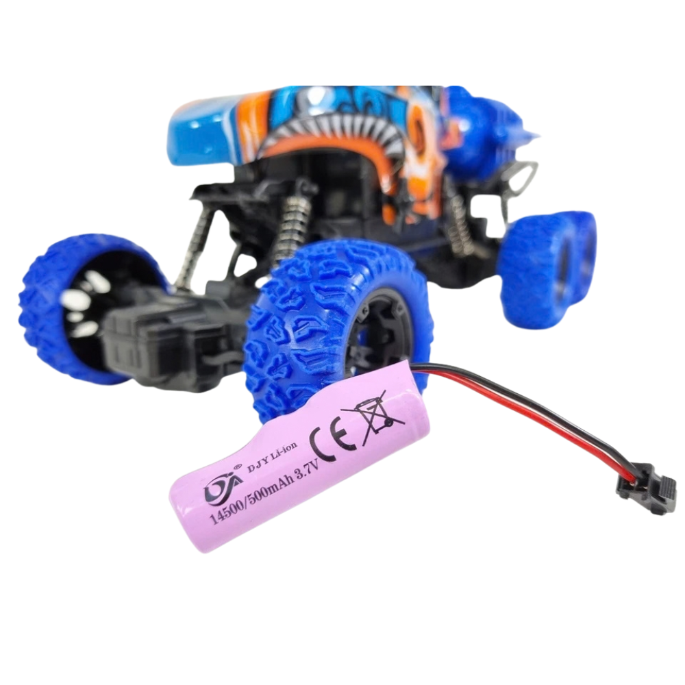 Remote Control Monster Truck Rc 6x6 4wd Smoking Steam 1:16 Off-Road Rock Crawler Kids Gift 8+ Uk