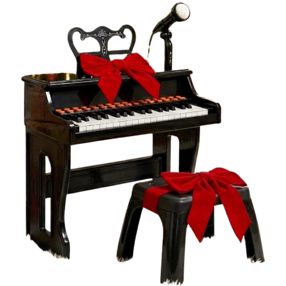 Kids Electronic Piano Keyboard 37 Keys Musical Instrument with Microphone