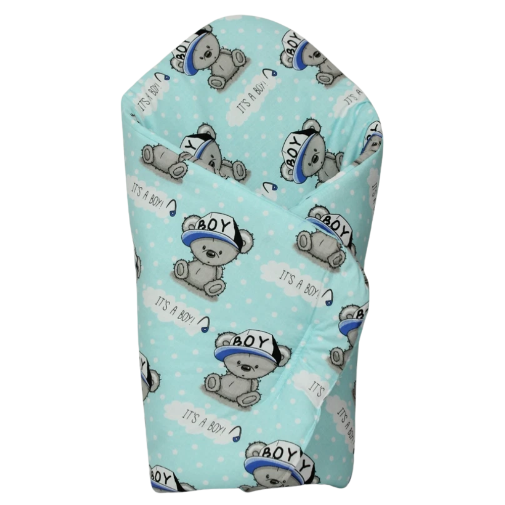 Baby Swaddle Wrap Newborn Blanket Pram Quilt Sleeping Bag