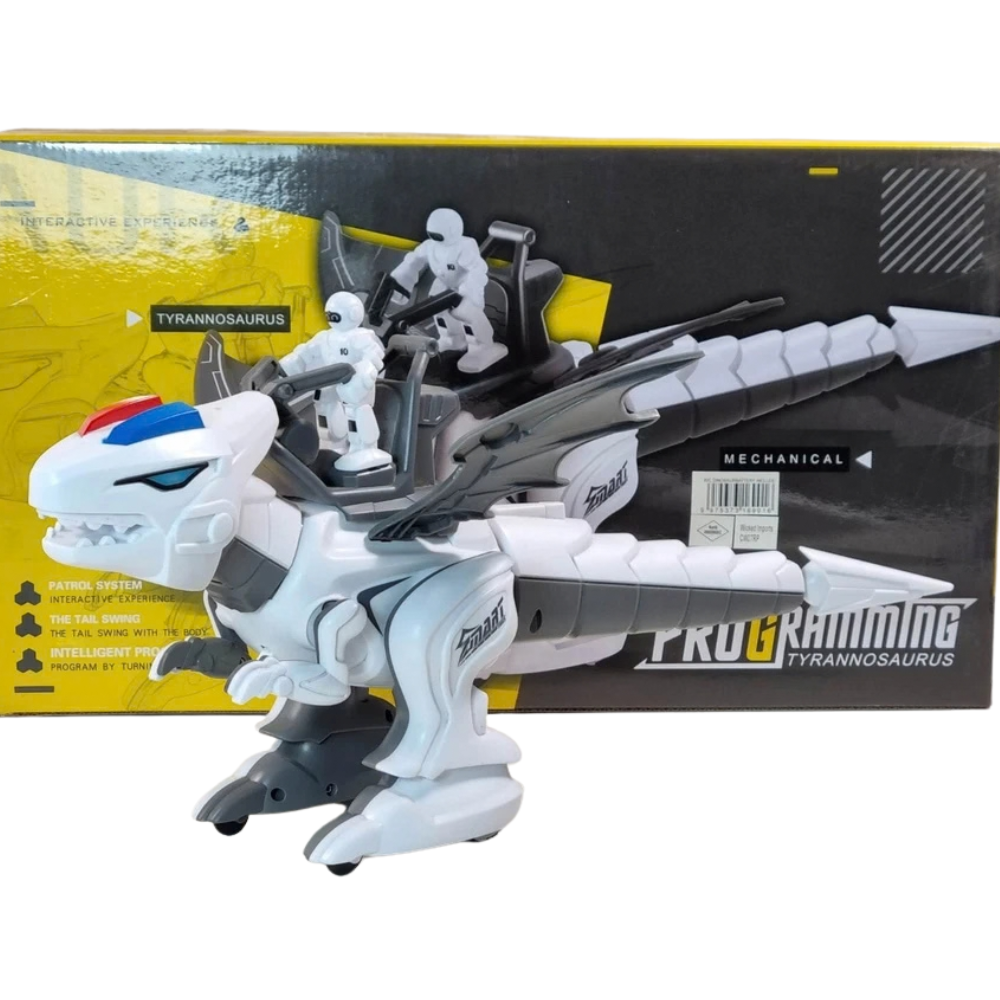 Remote Control Dinosaur Robot RC Smart Walking Singing 2.4GHz Kids Toy 3+
