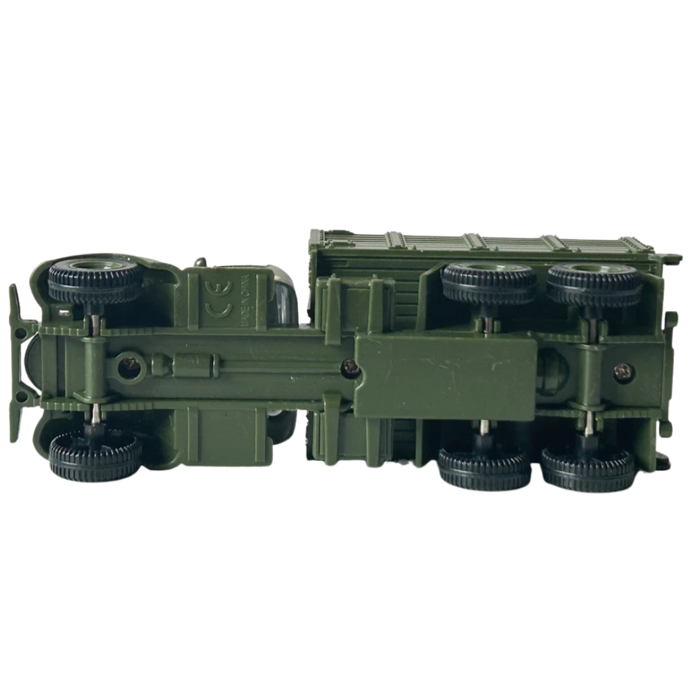 Military Army Transporter Lorry Truck Diecast Model Toy with Moving Parts 1:64 Scale