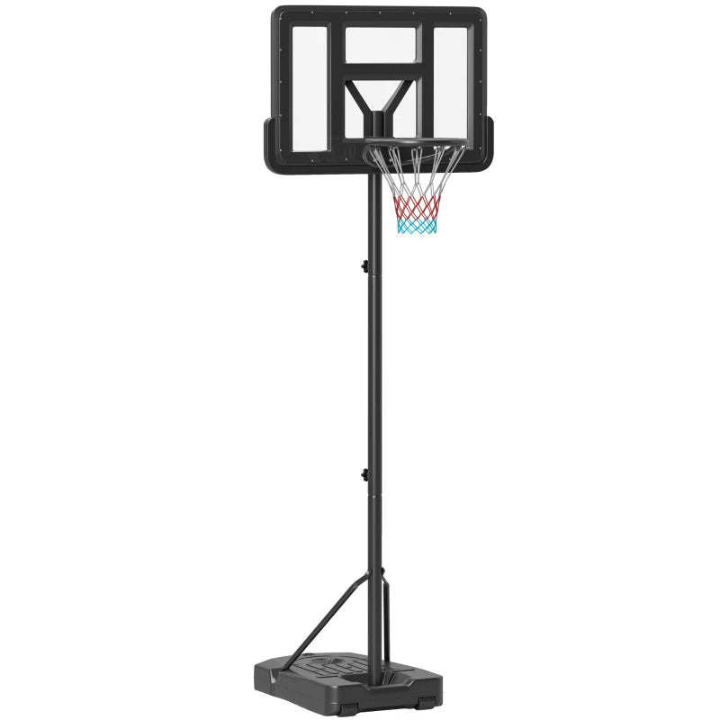 Basketball Net & Stand Set – Height Adjustable & Portable