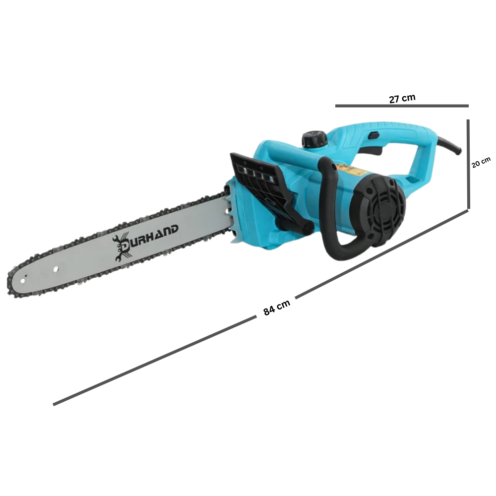 Powerful 2000W Electric Chainsaw 16" Aluminum Blade Corded for Tree Pruning & Woodcutting