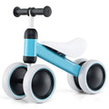 No-Pedal 4-Wheel Baby Balance Bike with Non-Slip Handlebar