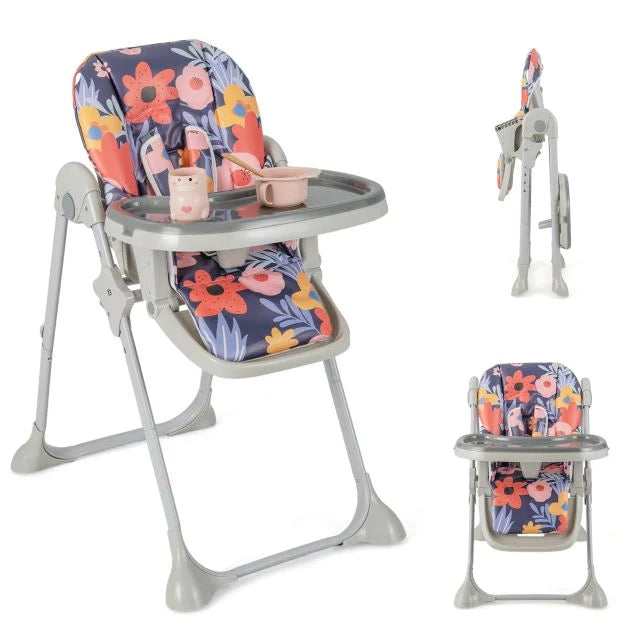 Adjustable Baby Highchair for 6–36 Months with Removable, Easy-Clean Feeding Tray