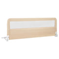 150CM Foldable Baby Bed Rail Guard with Washable Cover & Safety Strap