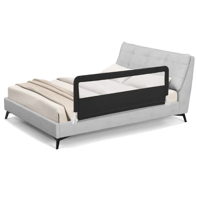 150CM Foldable Baby Bed Rail Guard with Washable Cover & Safety Strap
