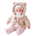 BiBi Doll 18" Soft Body Interactive Baby Doll or 2-Pack Doll Clothes Set Choose