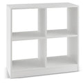 Children’s Wooden 4-Cube Storage Cabinet with Safety Device