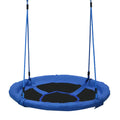 Durable 40" Blue Kid Nest Saucer Swing Seat – Perfect for Indoor & Outdoor Play