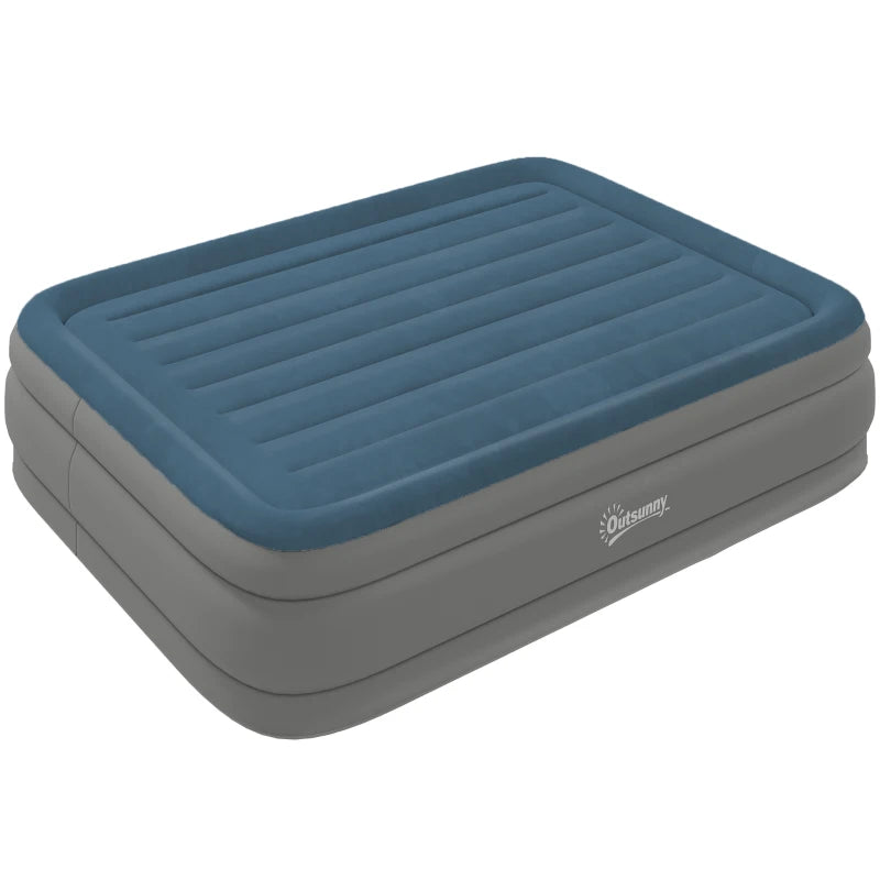 Inflatable Mattress King Size with Pump & Bag