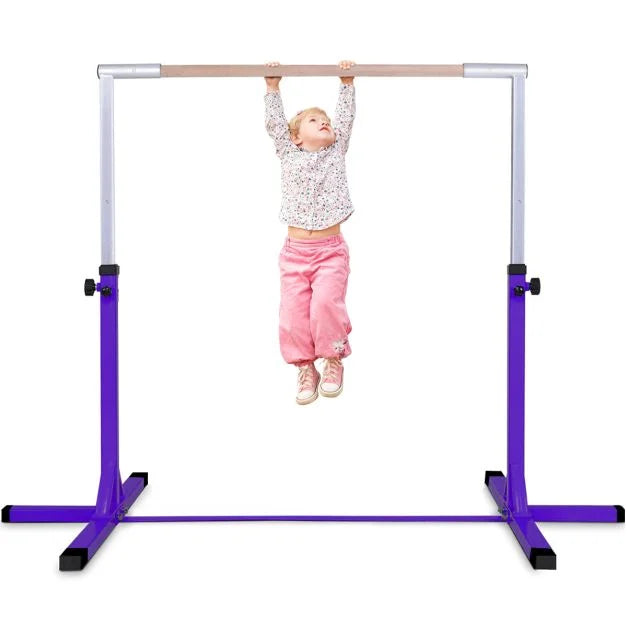 Height-Adjustable Children's Gymnastics Bar, 90–150cm for Training