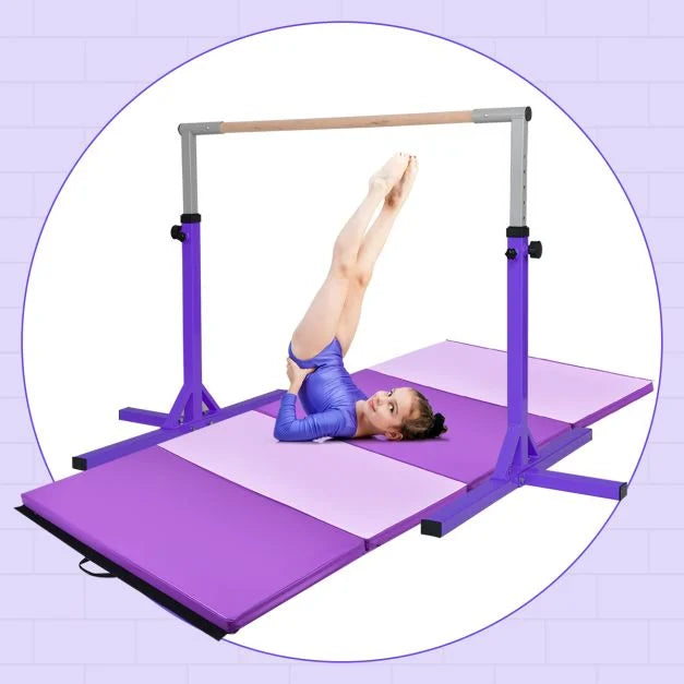 Height-Adjustable Children's Gymnastics Bar, 90–150cm for Training