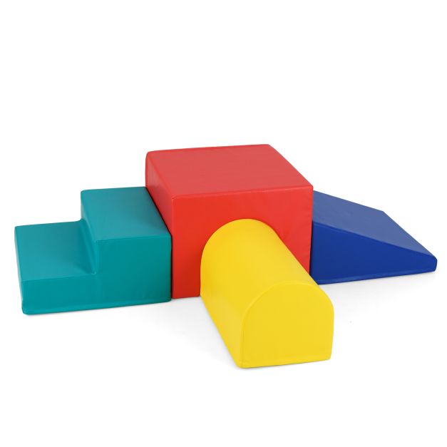 Infant & Toddler Foam Block Play Set – Climb and Crawl Fun