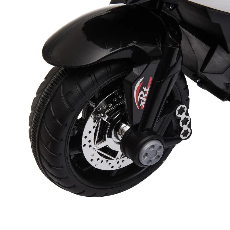 Electric Kids Motorcycle Ride-On Toy with 3 Wheels, Lights, Horn & Music Included