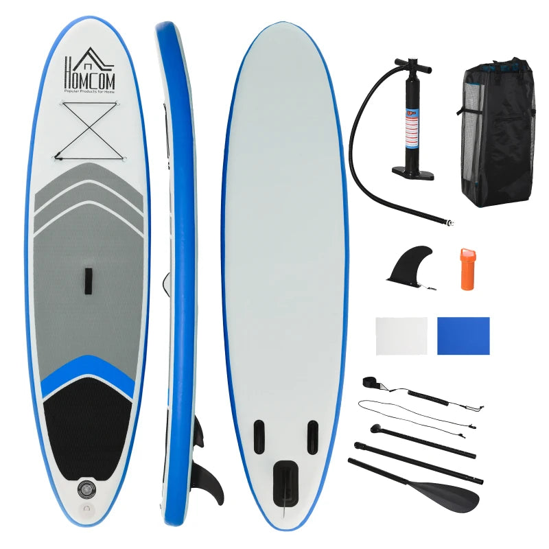 Inflatable SUP Board – Includes Paddle, Pump, Leash & Storage Bag