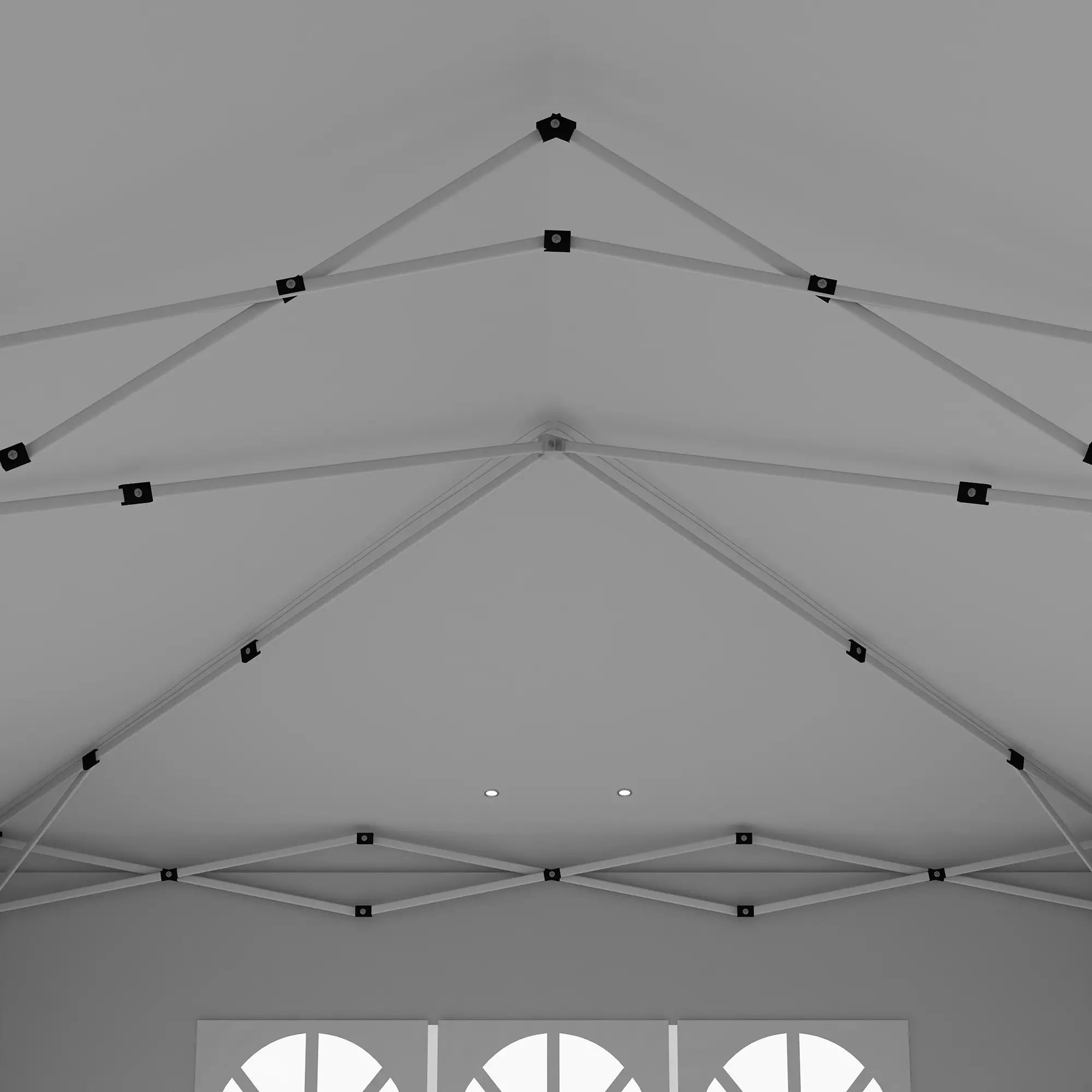 Pop Up Gazebo Tent – White Waterproof Marquee with Sidewalls, Windows & Bag 3x6m