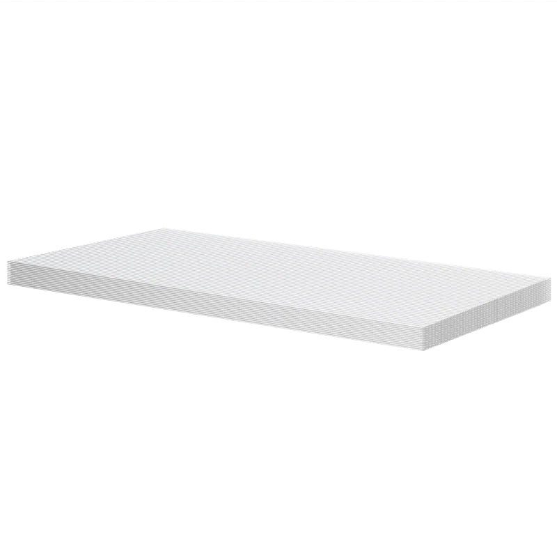 Clear Twin-Wall Polycarbonate Sheets, 14 Pieces, Waterproof & UV Protected, 121x61x0.4cm