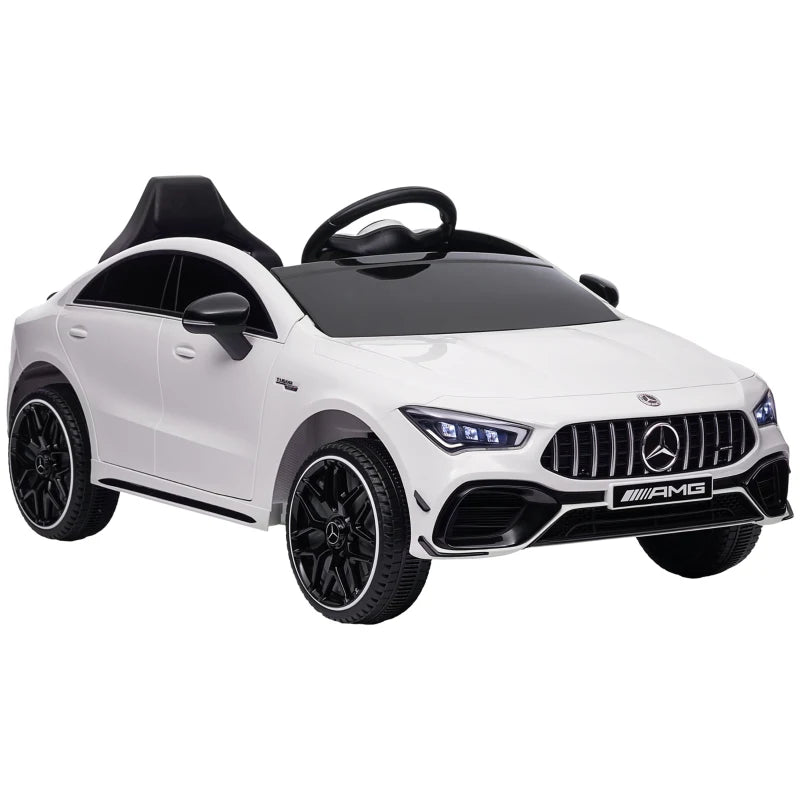 Licensed 12V Mercedes-Benz AMG CLA 45 Kids Electric Car with Remote & Music