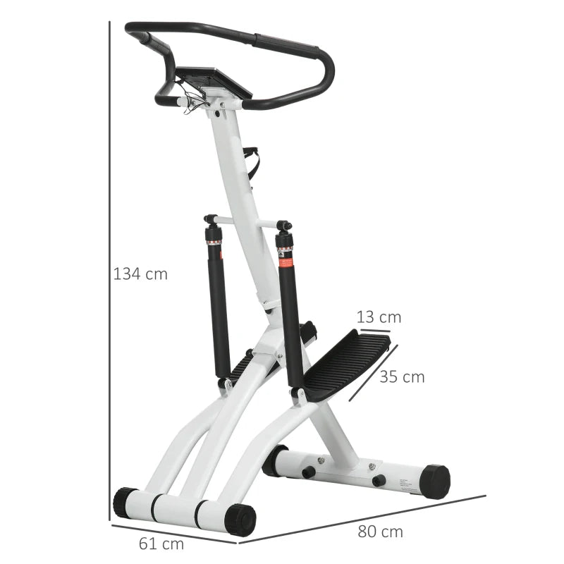 Stair Stepper Machine – 12 Resistance Levels, LCD & Foldable Design