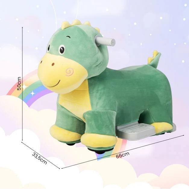 Kids 6V Electric Animal Ride-On with Music