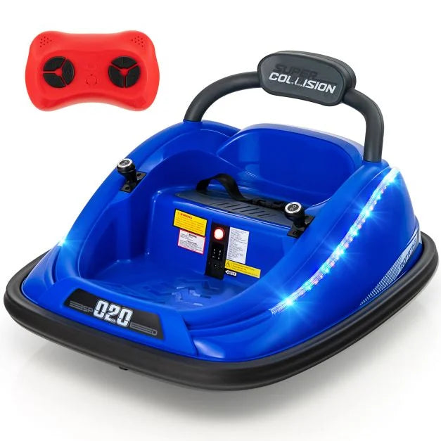 Kids Electric Bumper Car Toy with RC Function