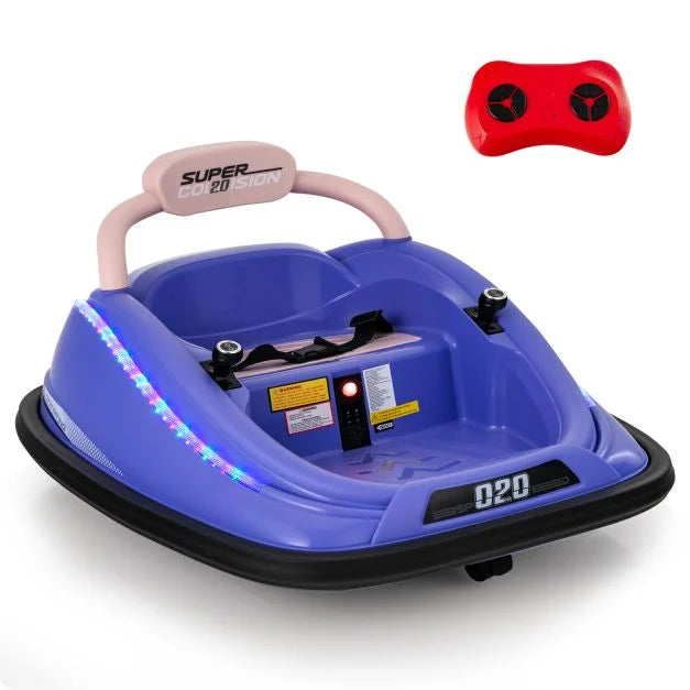 Kids Electric Bumper Car Toy with RC Function