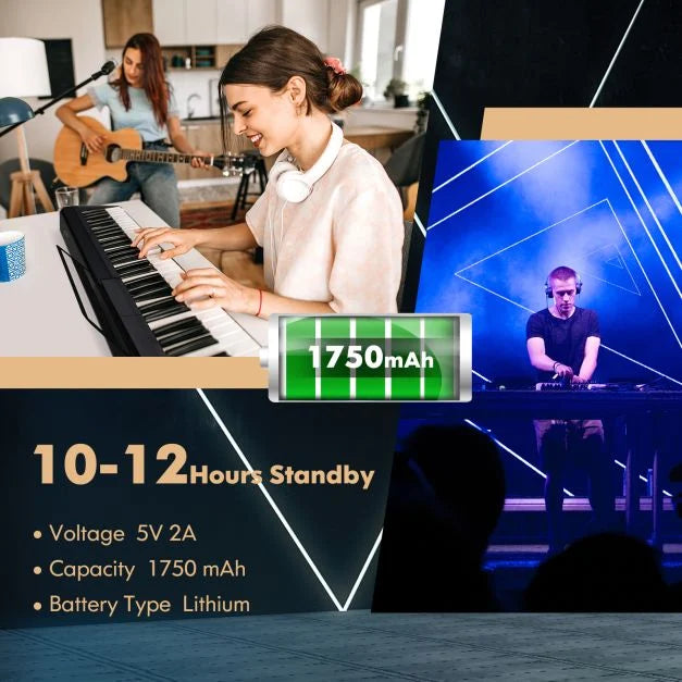 88-Key Electronic Keyboard with Storage Bag, Digital Piano for Kids and Adults