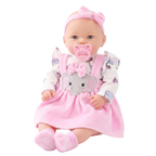 BiBi Doll 18" Soft Body Interactive Baby Doll or 2-Pack Doll Clothes Set Choose