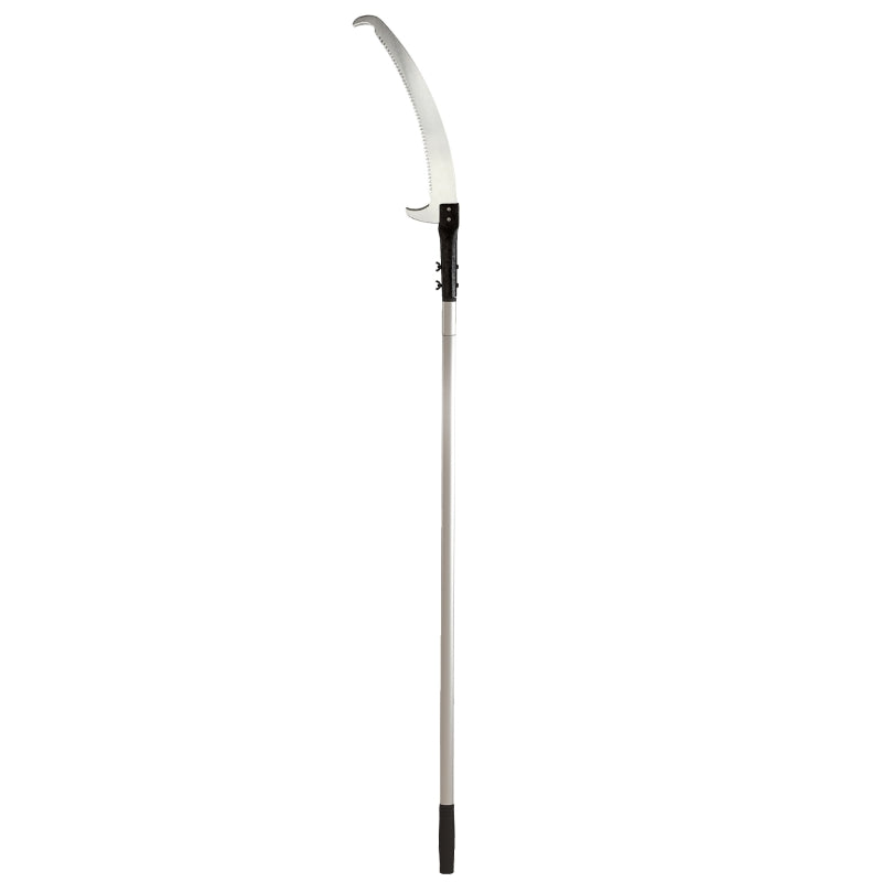 Manual Pole Saw with 1.8-2.9m Telescopic Handle and 40cm Blade for Tree Pruning