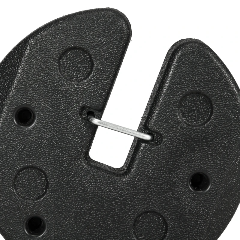 Gazebo Weight Set of 4 with Carry Belt and Reinforced Pins for Secure Setup 12KG