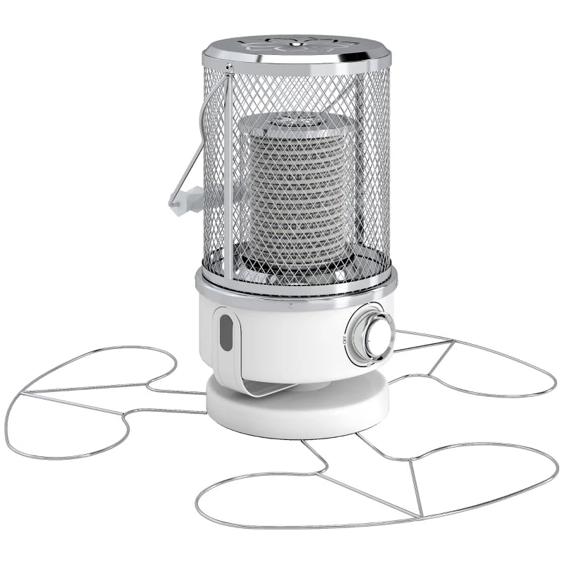 Electric Heater for Indoor and Outdoor Use with Safety Features, Freestanding, 2000W, 10-20㎡
