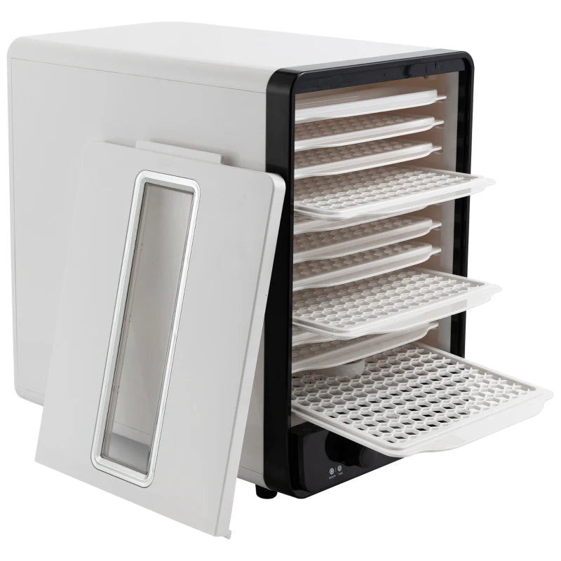 Food Dehydrator, 11 Trays, Temp 40-70℃, Timer for Precise Drying