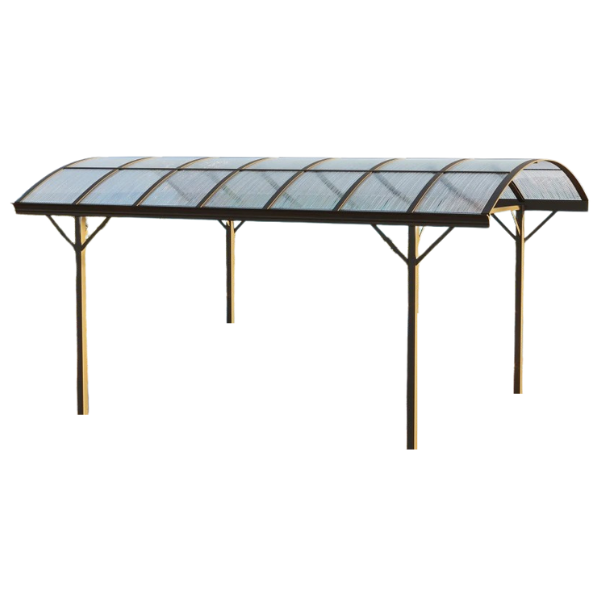Clear Twin-Wall Polycarbonate Sheets, 14 Pieces, Waterproof & UV Protected, 121x61x0.4cm