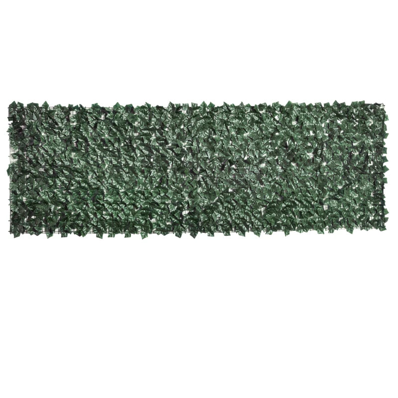 Green Artificial Leaf Fence Panel, 3M x 1M Privacy Screen for Outdoor & Indoor Use
