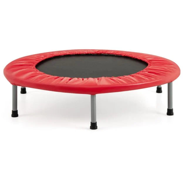 Mini Foldable Trampoline with Durable Springs and Padded Protective Cover