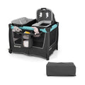 5-in-1 Foldable Pack ‘n Play with Removable Bassinet for Babies