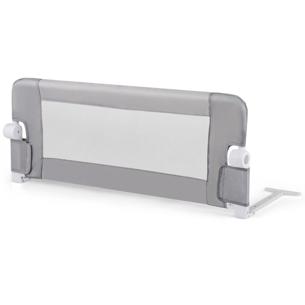 Foldable Toddler Bed Rail with Removable Oxford Fabric Cover