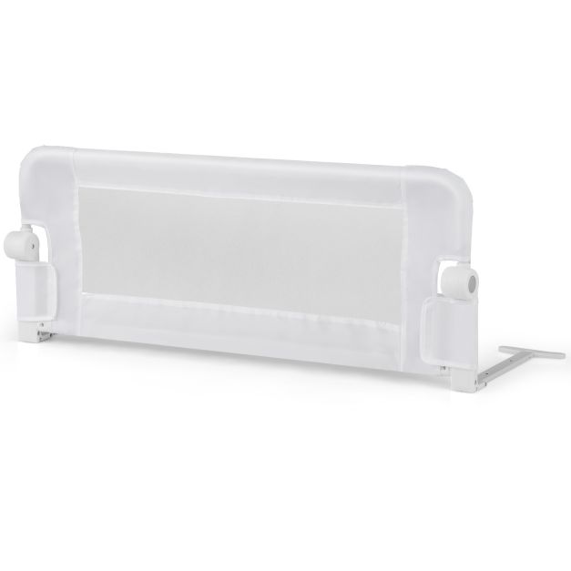 Foldable Toddler Bed Rail with Removable Oxford Fabric Cover