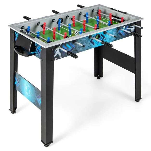 Soccer Table Game with 2 Footballs – Smooth Handle Arcade Fun