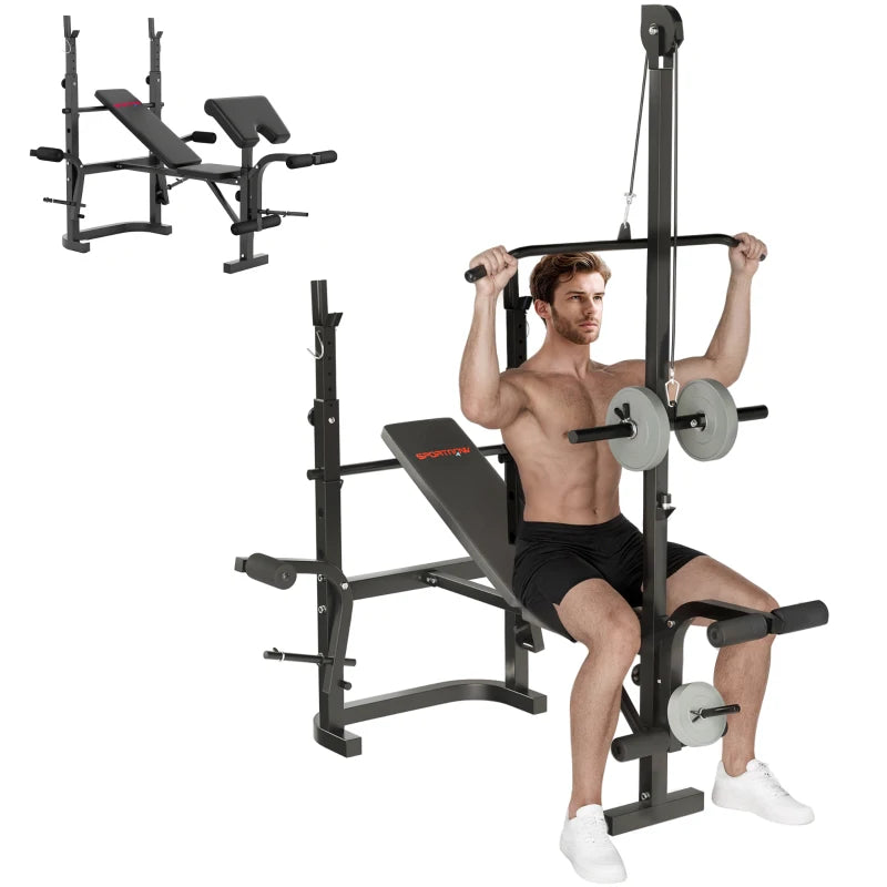Multi-Function Weight Bench – Press Rack for Full-Body Training