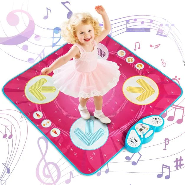 Fun Musical Dance Mat for Kids with 8 Songs and Volume Control
