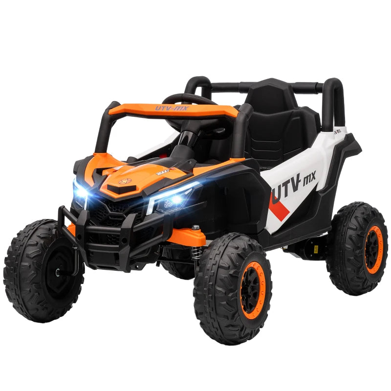 Remote Control 12V Kids Electric Ride-On Car with Suspension and Music for Ages 3-5