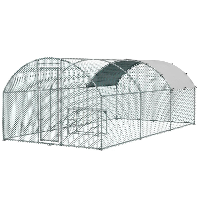 Large Walk-In Chicken Run 2.8x5.7x2m with Cover