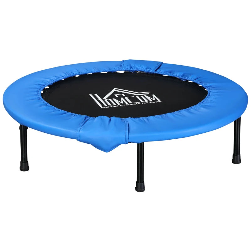 Home Gym Fitness Trampoline – Φ101, Blue/Black, Indoor & Outdoor Use